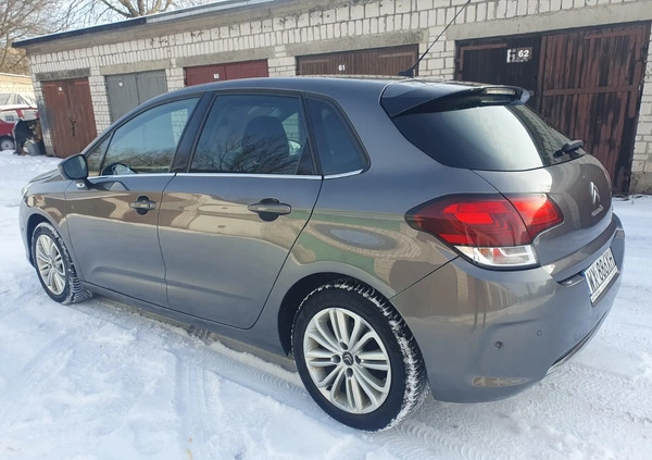 Citroen C4 cena 35900 przebieg: 129000, rok produkcji 2017 z Warszawa małe 254